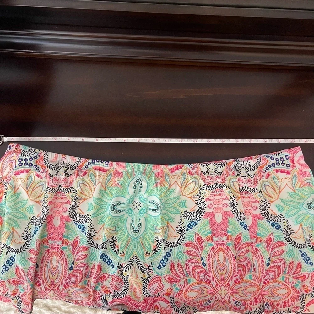 Swim by Cacique Paisley Swim Trunk Bottoms Size 26